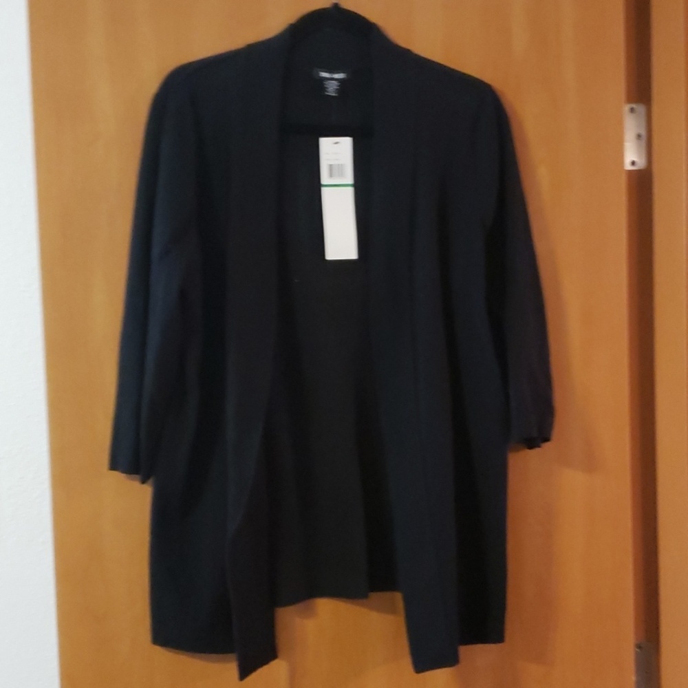 Brand new open black cardigan
